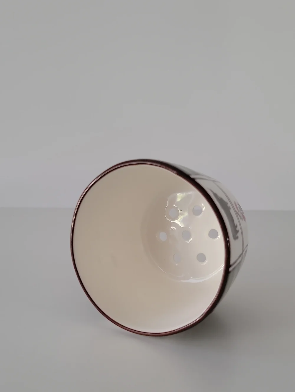 Anthropologie Millie Cow Berry Basket NWOT